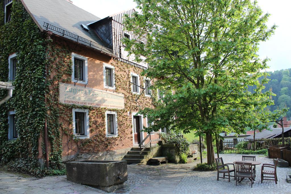 Das Forsthaus Hotelapartments Bad Schandau Eksteriør bilde